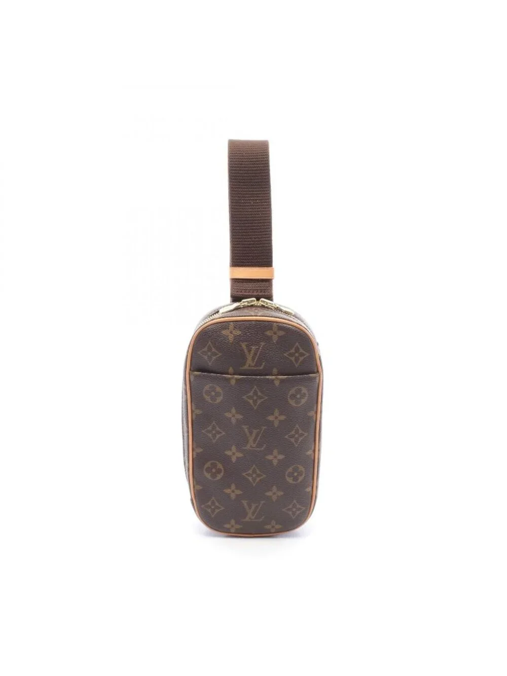 Louis Vuitton Waist Bag Pochette Gange Monogram Canvas Leather